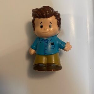 Little people Blue shirt and Brown pants  Kids Toy Figure